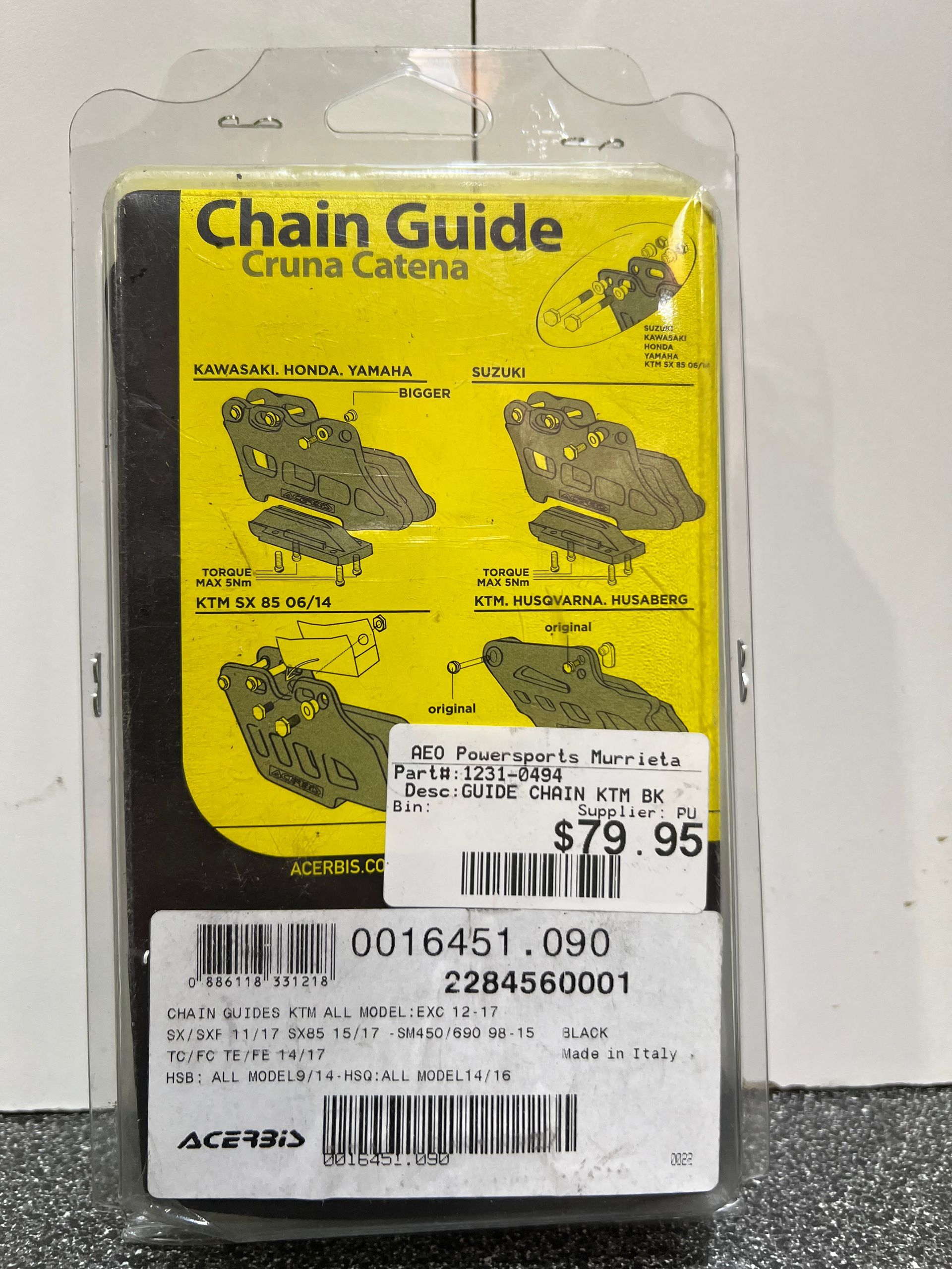 ACERBIS Chain Guide KTM HUSKY GASGAS 2019-2022