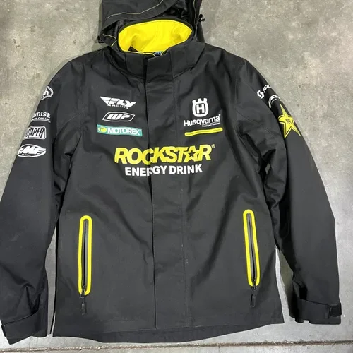 Rockstar Energy Drink Husqvarna Team Issue Winter Jacket Medium