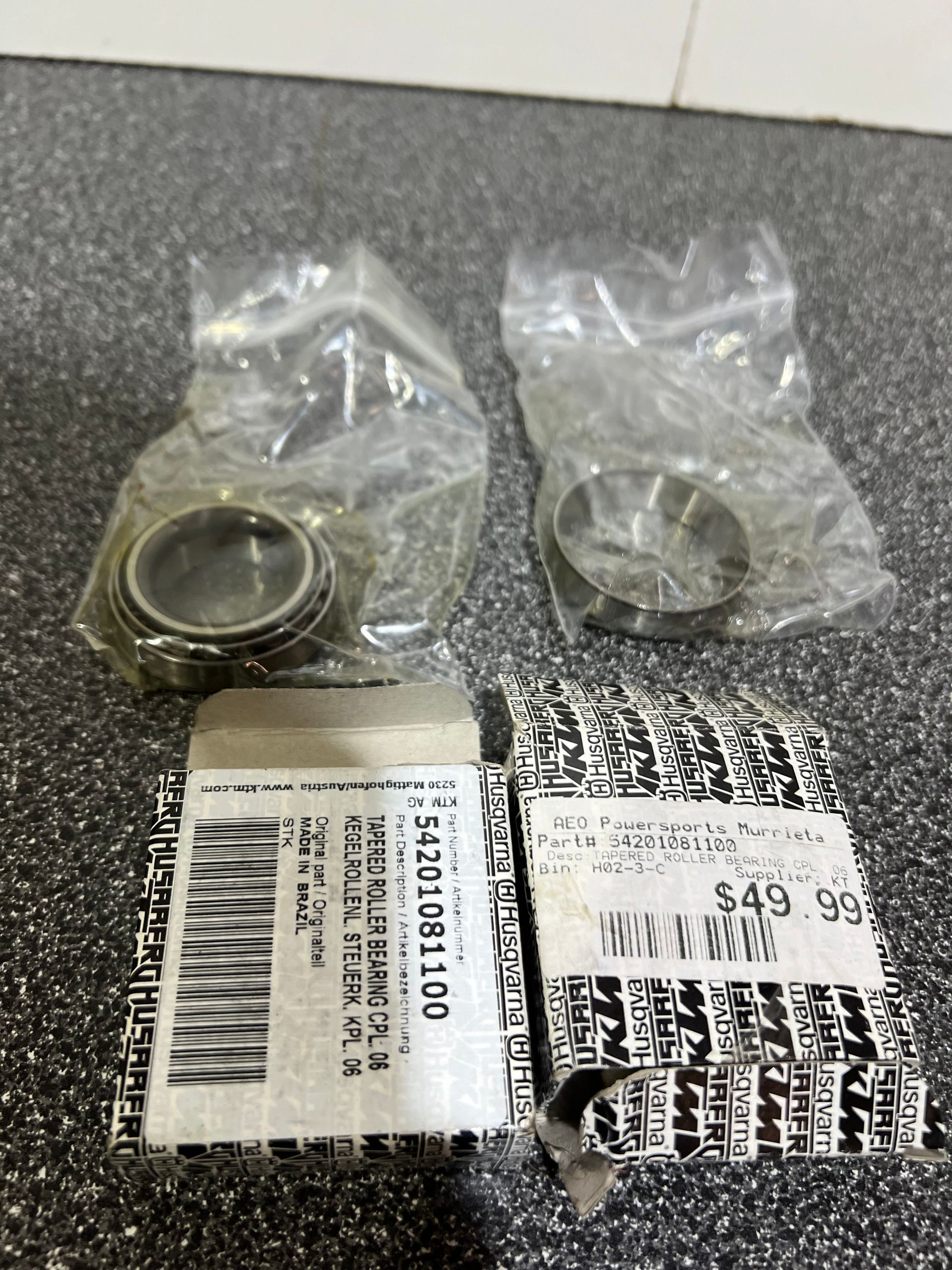 KTM Husky GASGAS Tapered Roller Bearing Kit 54201081100
