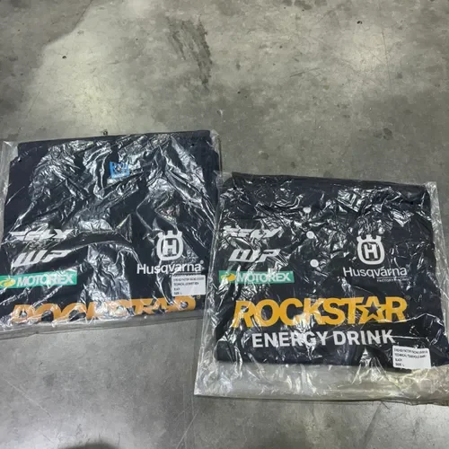Rockstar Energy Drink Husqvarna Team Issue Shirt + Polo