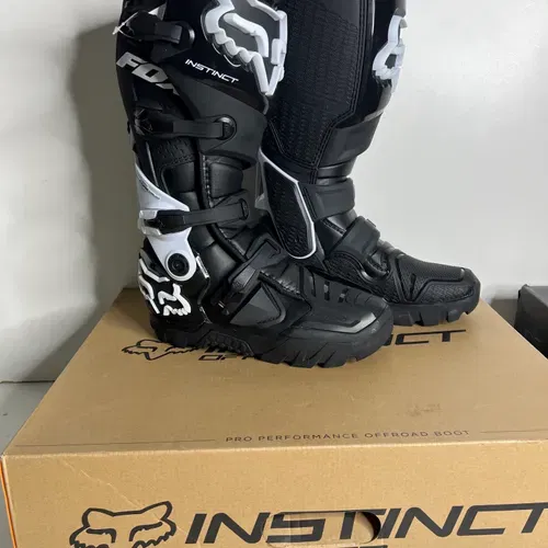 Fox Racing Boots Instinct Offroad Size 8
