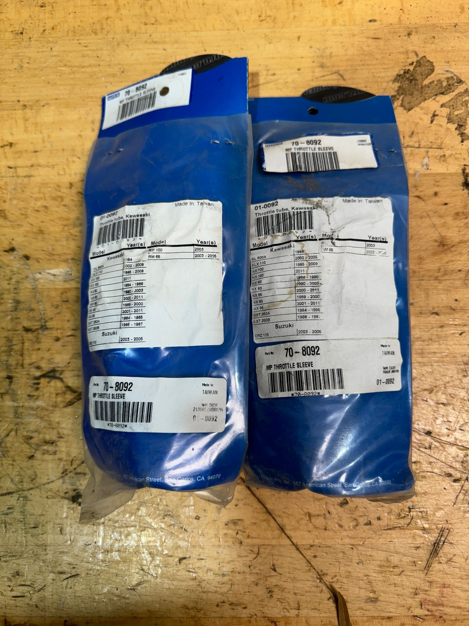 Throttle Tube Motion pro KX65/85/100 KLX110