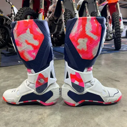 Fox Racing Instinct RYVR LE Boot White/Navy Size 8 