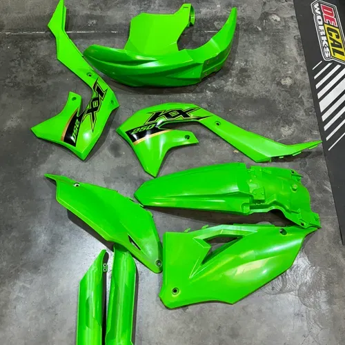 Kawasaki KX250F Full OEM Plastic Kit
