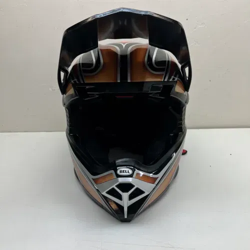 Bell Moto-10 Spherical Helmet - Webb Marmot