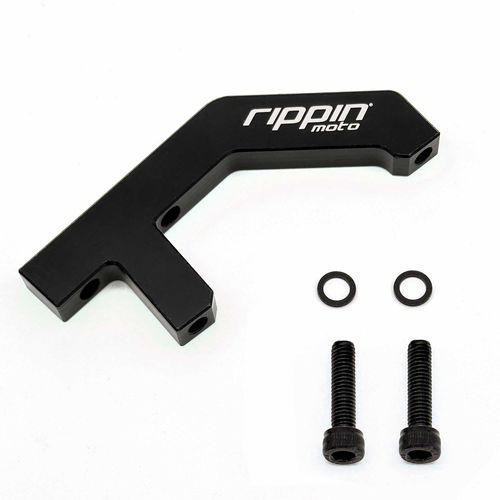 Rippin Moto 250mm Front Caliper Adapter for 2018-2021 Surron X & Segway X160 X260 with DNM Forks