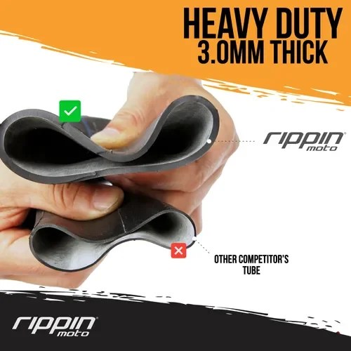 Rippin Moto 110/90-19 (4.50-19) Heavy Duty Motorcycle Inner Tube 3.0mm Thick
