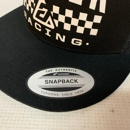 Answer Racing SnapBack Hat/Cap - Black OSFM
