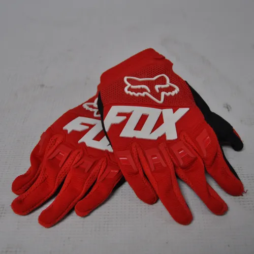 Fox Racing Dirtpaw Gloves Red/Black - Youth Large
