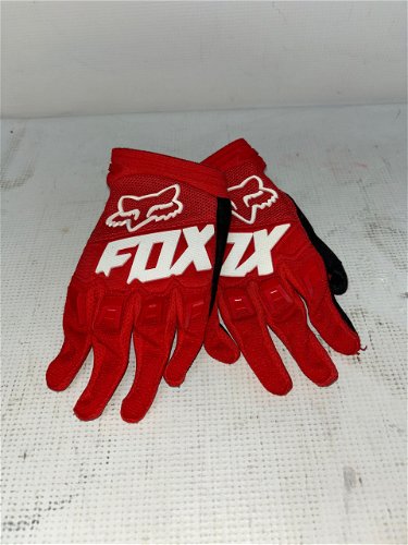 Youth Large - Fox Racing Dirtpaw Gloves (Red)