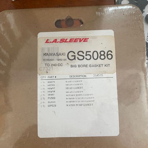 Kawasaki Kdx 200 To 240 Big Bore