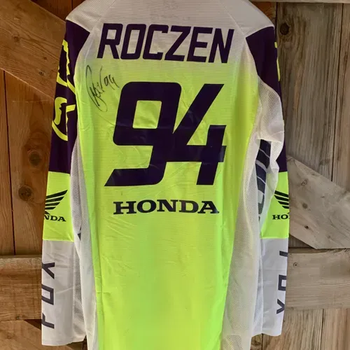 Ken Roczen Signed Supercross Jersey