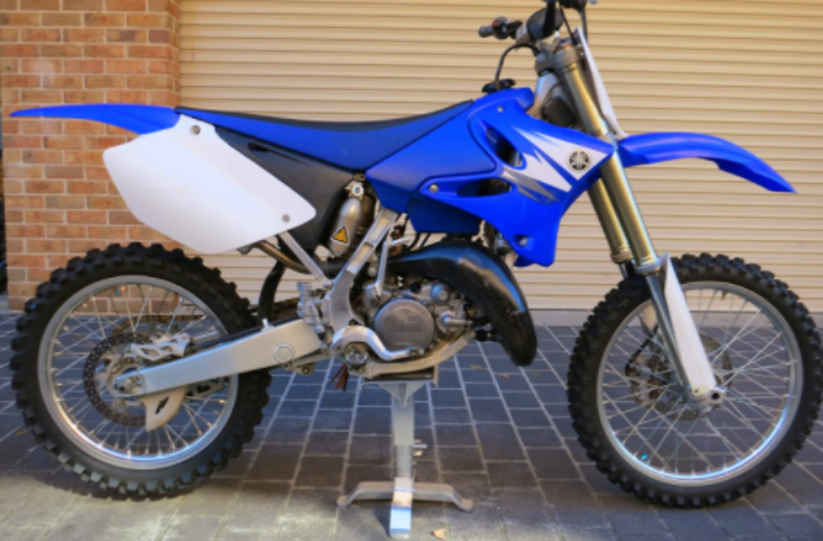 2007 yamaha 125 dirt bike on sale