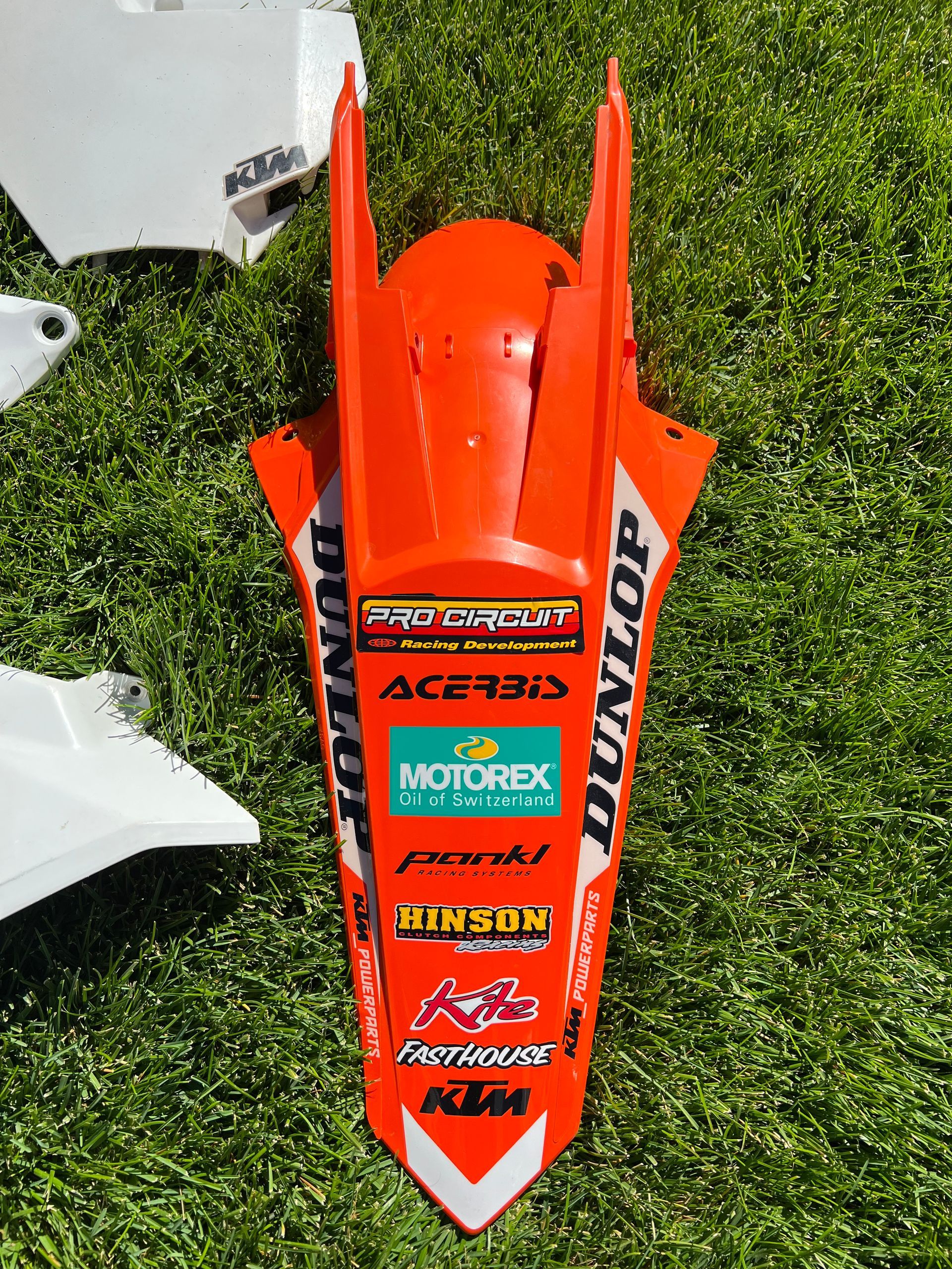 KTM 250F 450F Plastics For 2015 1/2-2018