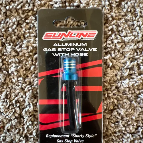 Sunline Alum Gas Stop Valve with Hose