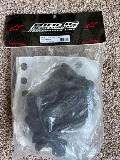 Alpinestars Bionic Neck Support Replacement Foam Parts Kit