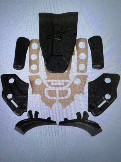 Alpinestars Bionic Neck Support Replacement Foam Parts Kit