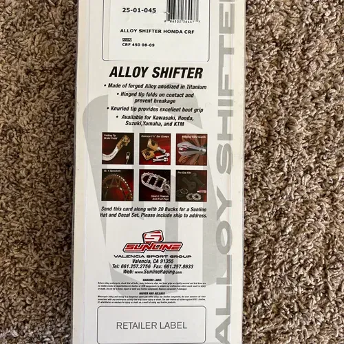 Sunline Shifter for 2008-2009 Honda CRF 450