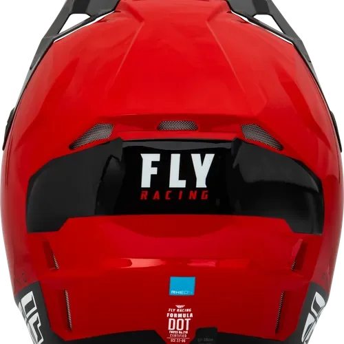 FLY RACING FORMULA CP SLANT HELMET RED/BLACK/WHITE 