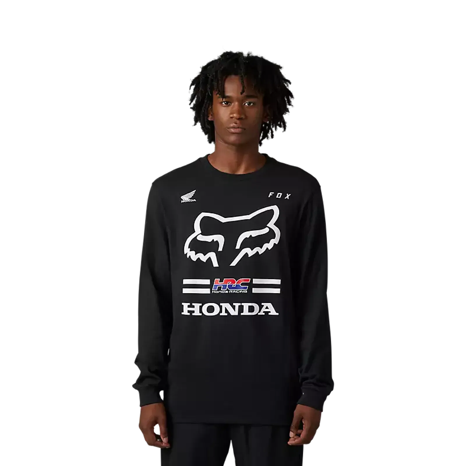 Amazon.com: Fox X Honda Premium Long Sleeve TEE Black