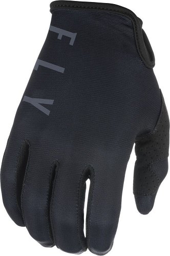 FLY RACING YOUTH LITE GLOVES BLACK/GREY 