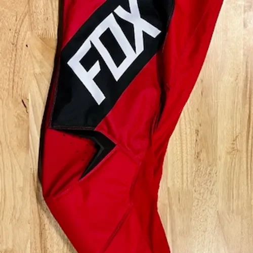 FOX RACING 180 REVN PANTS FLAME RED/BLACK 