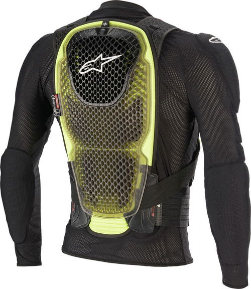 ALPINESTARS BIONIC YOUTH PROTECTION L/S JACKET BLK/FLUO YLW YOUTH LG