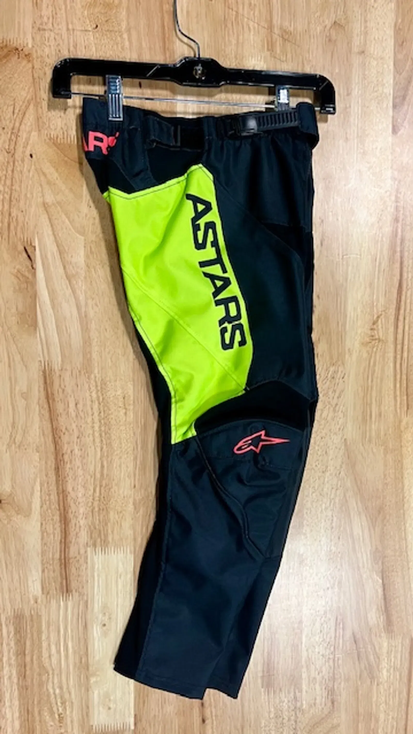  Alpinestars Racer Compass Pants Off White/Red Fluo