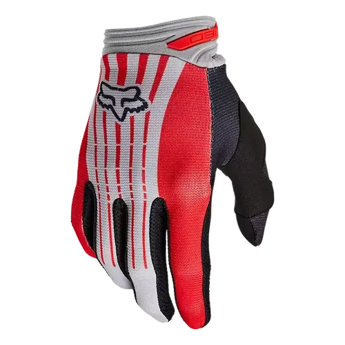 FOX 180 YTH GLOVE - GOAT STRAFER RED
