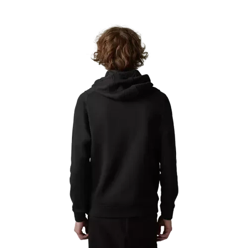 FOX BASE OVER DWR PULLOVER HOODIE - BLACK