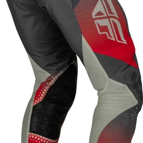 FLY RACING LITE PANTS RED/GREY