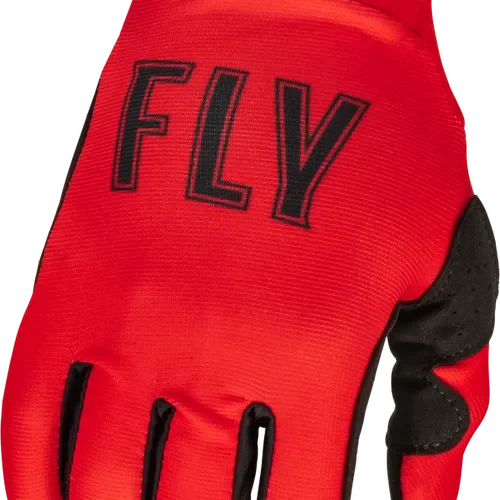 FLY RACING YOUTH PRO LITE GLOVES RED LG