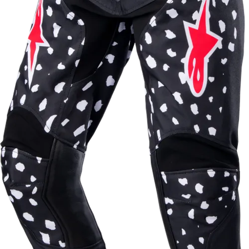 ALPINESTARS YOUTH RACER NORTH PANTS BLACK/NEON RED