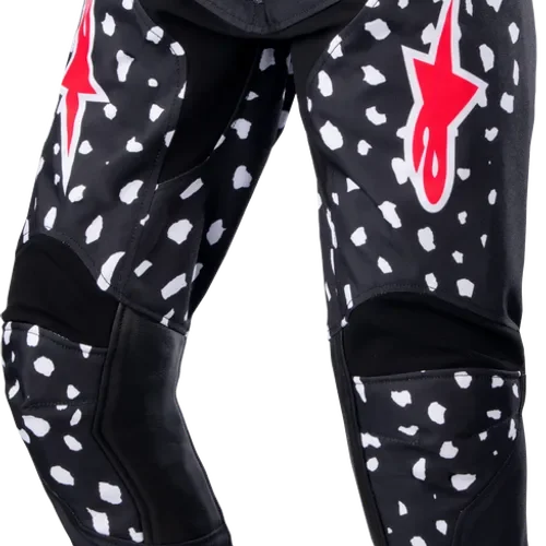 ALPINESTARS YOUTH RACER NORTH PANTS BLACK/NEON RED