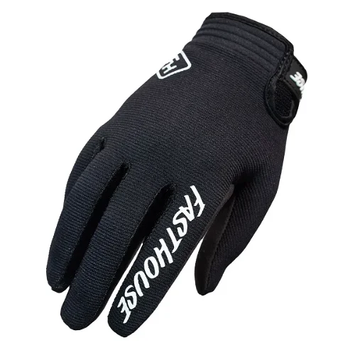 FASTHOUSE CARBON GLOVE, BLACK 