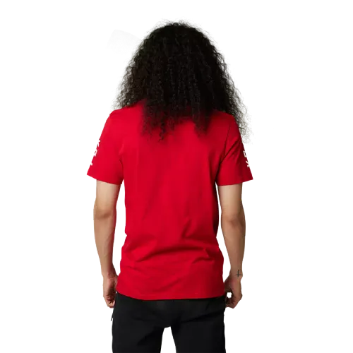 FOX TOKSYK SSHORT SLEEVE PREMIUM TEE - FLAME RED