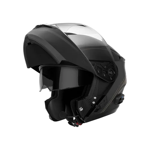 SENA IMPULSE FLIP UP HELMET MATTE BLACK 