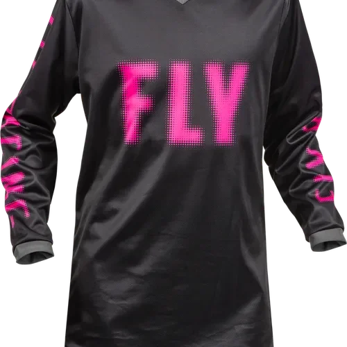 FLY RACING YOUTH F-16 JERSEY BLACK/PINK 