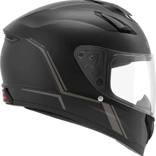 SENA STRYKER FULL FACE HELMET WITH MESH INTERCOM MATTE BLACK XXL