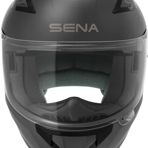 SENA STRYKER FULL FACE HELMET WITH MESH INTERCOM MATTE BLACK 