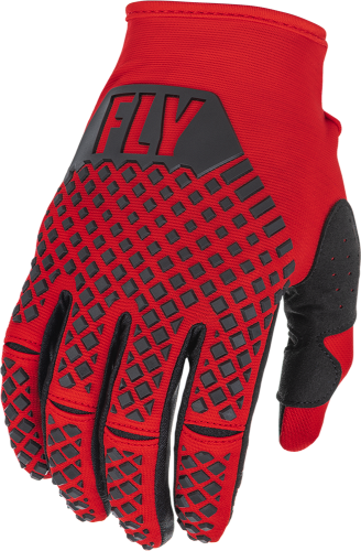 FLY RACING KINETIC GLOVES RED/BLACK XS