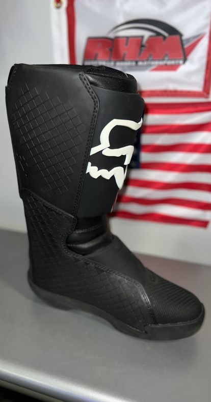 Fox Racing Comp Boots Black and White 