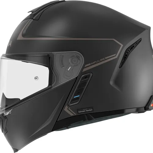 SENA IMPULSE FLIP UP HELMET MATTE BLACK SM