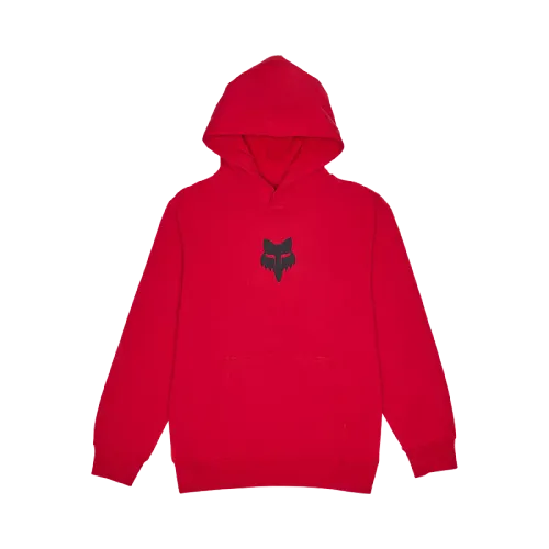 FOX YOUTH LEGACY FLEECE PULLOVER - FLAME RED