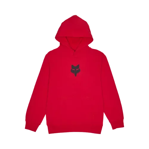 FOX YOUTH LEGACY FLEECE PULLOVER - FLAME RED