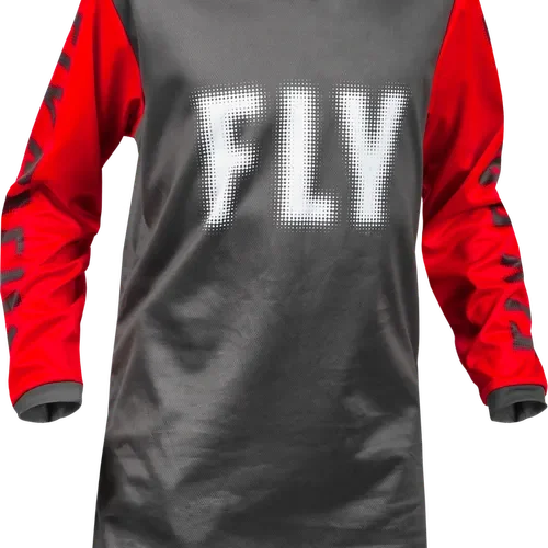 FLY RACING YOUTH F-16 JERSEY GREY/RED