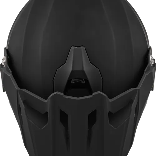 FLY RACING TREKKER SOLID HELMET MATTE BLACK XS