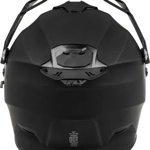 FLY RACING TREKKER SOLID HELMET MATTE BLACK XS