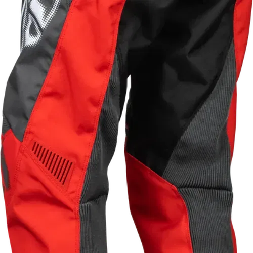 FLY RACING YOUTH F-16 PANTS GREY/RED
