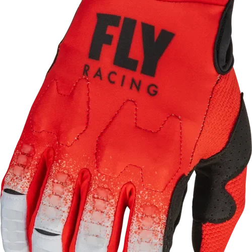 FLY RACING EVOLUTION DST GLOVES RED/GREY